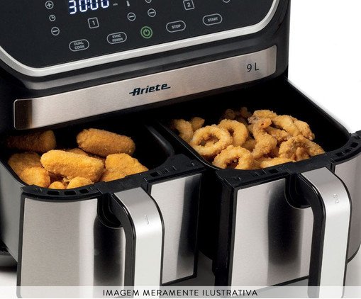 Fritadeira Ariete Air Fryer Dual image number 7