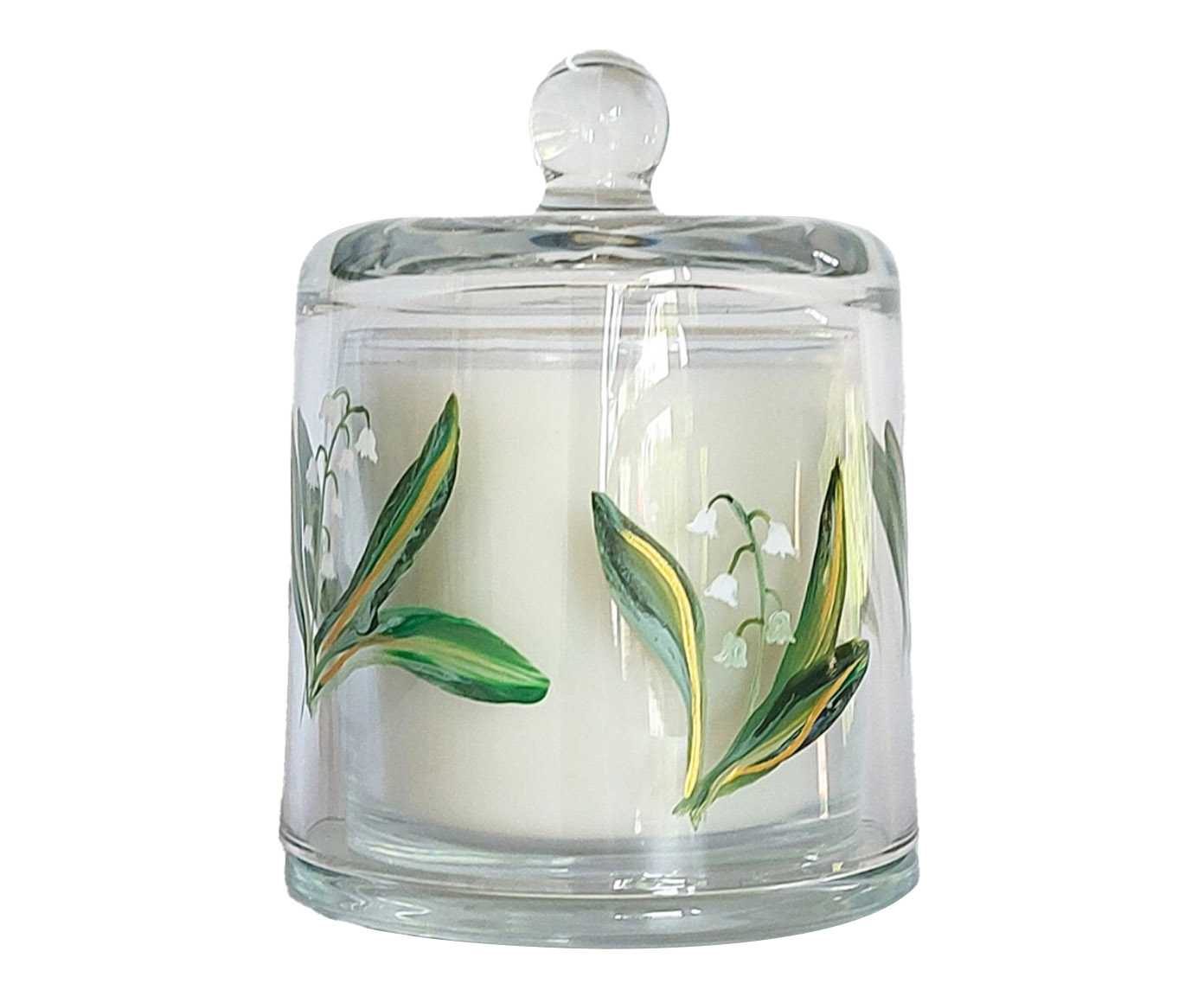 Vela Perfumada com Cloche Muguet - Lavanda - image 0