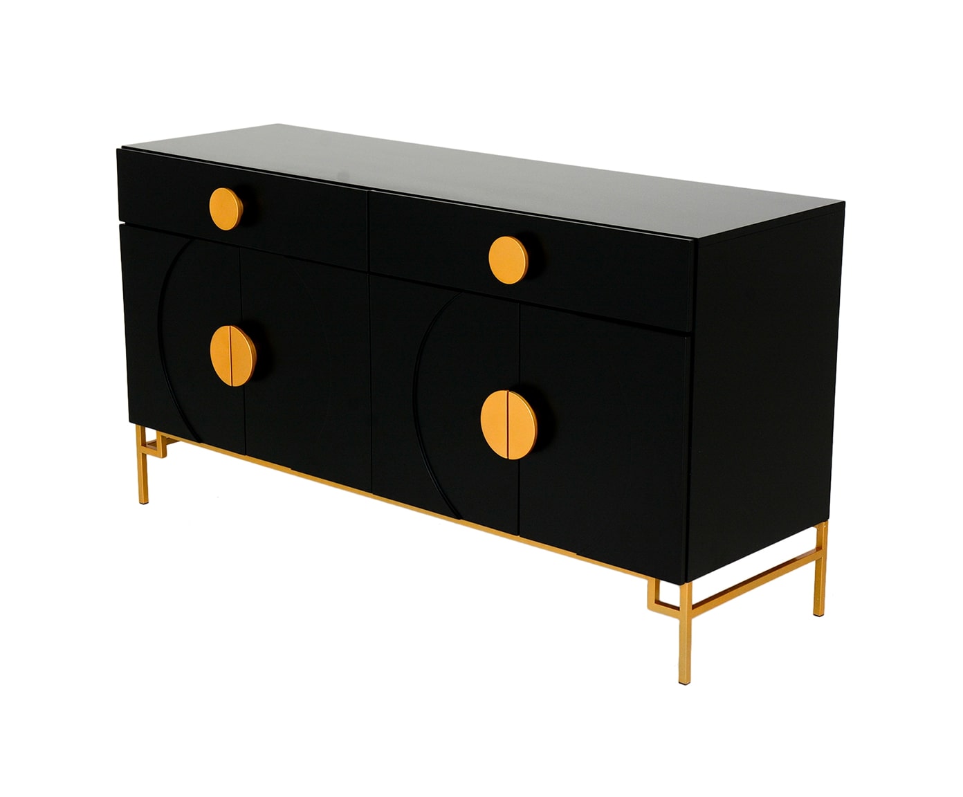 Buffet Duo Cerchio D'Oro - Preto image number 2