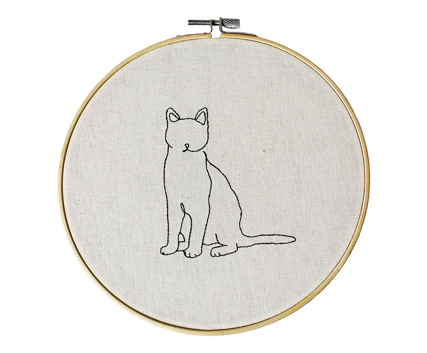 Bordado Decorativo "Gatinho" - image 0