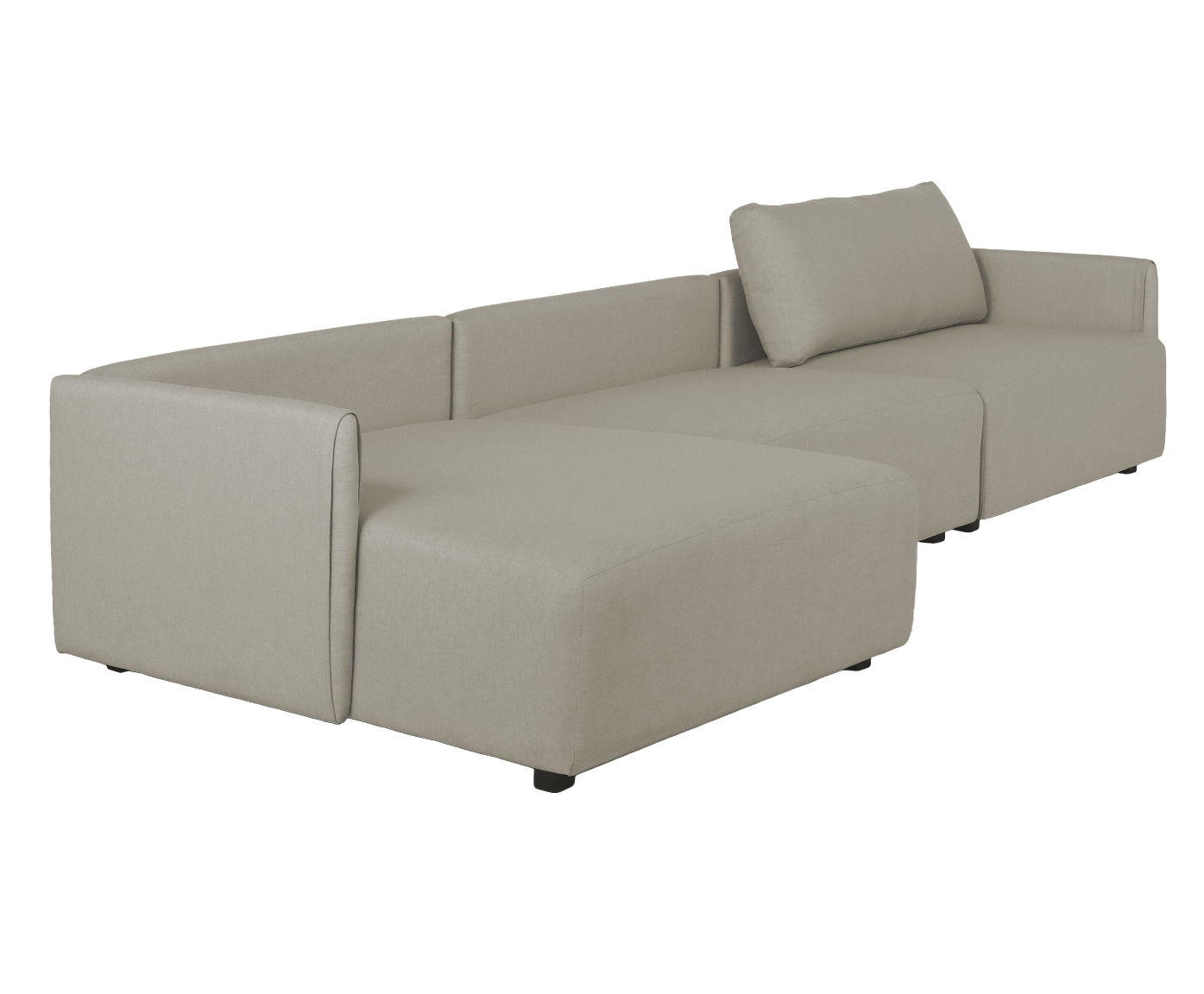 Sof&aacute; Toledo com Chaise Off White - image 1