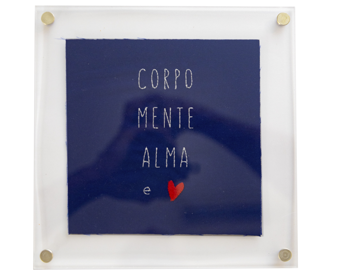 Quadro em Acr&iacute;lico "Corpo, Mente, Alma e Cora&ccedil;&atilde;o" - image 0