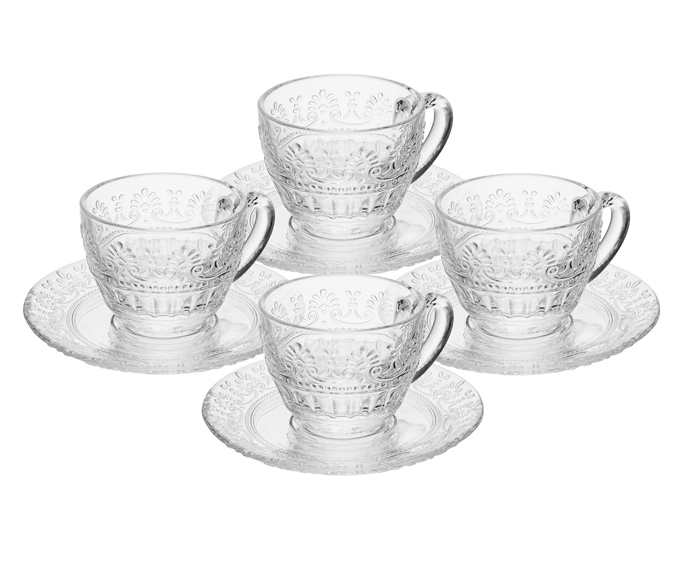 Jogo de X&iacute;caras para Caf&eacute; Mauve - image 1