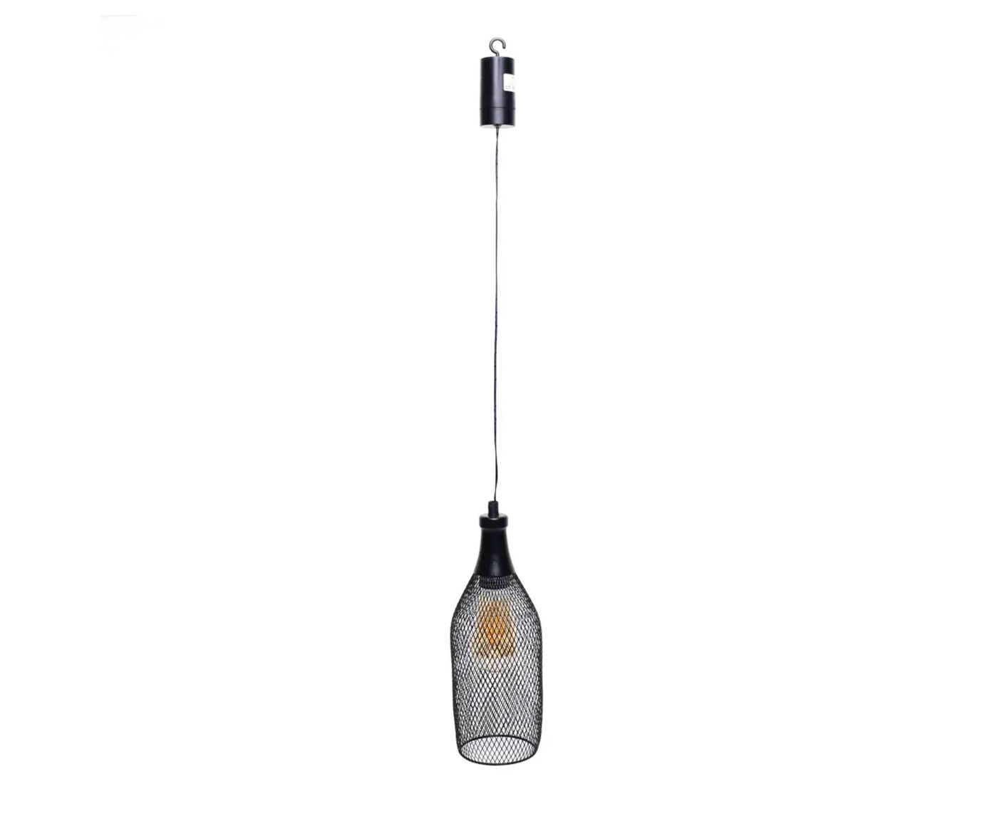 Pendente Aramado em Metal Blob I Preto - image 0