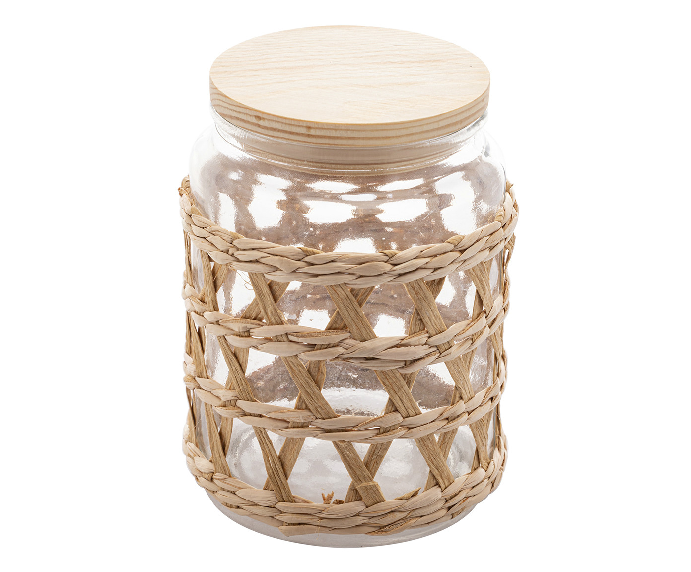 Porta-Mantimentos com Sisal e Tampa Wolff - image 1