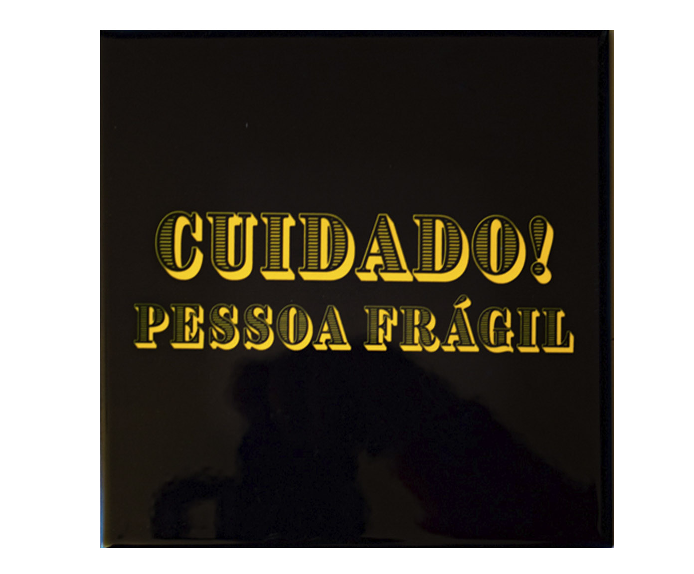 Azulejo Decorativo "Cuidado Pessoa Fr&aacute;gil" - image 0