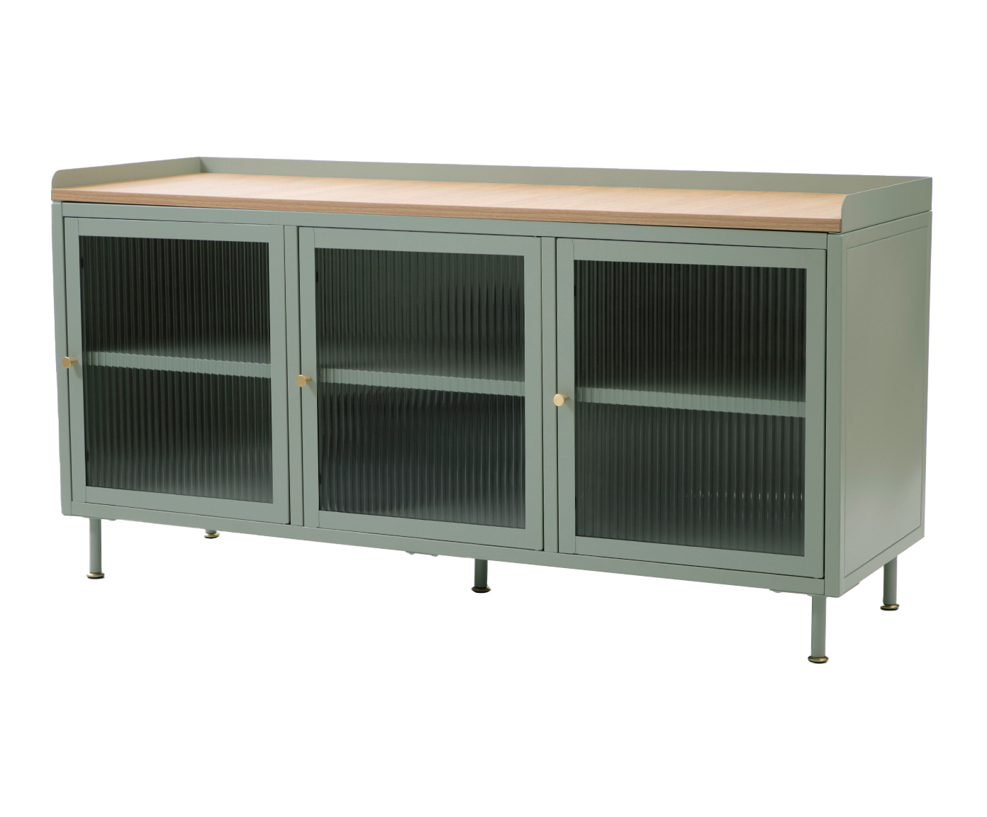 Buffet 3 Portas Durin Verde image number 2