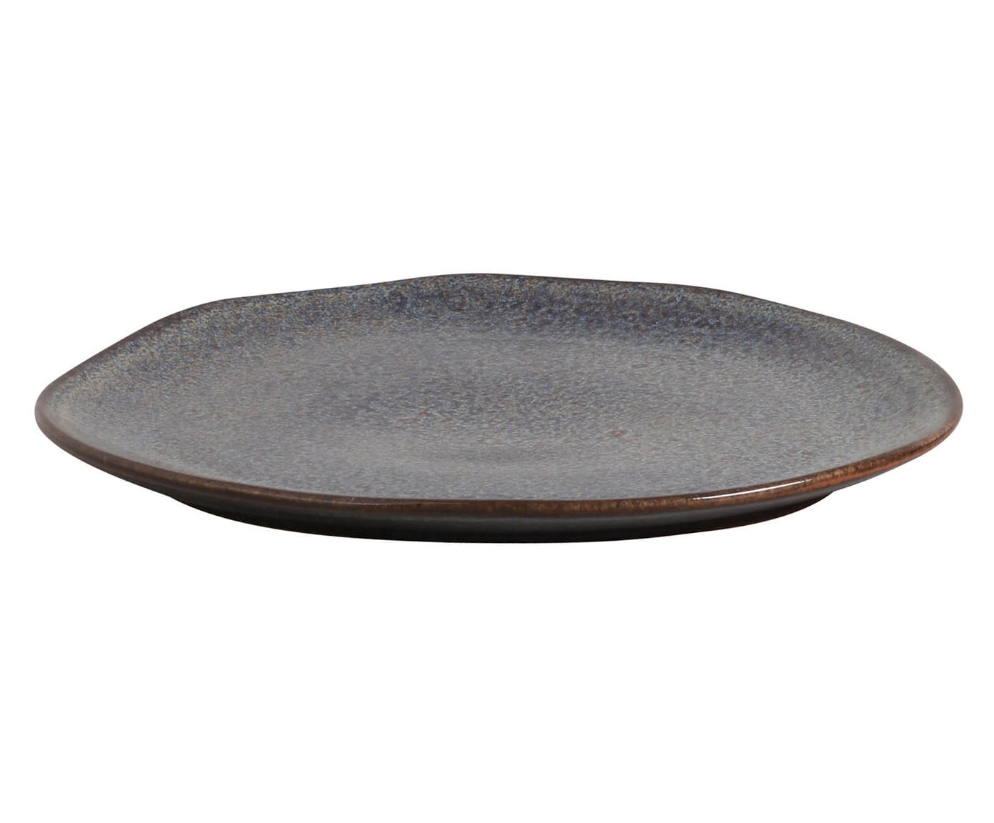 Jogo de Pratos Raso Org&acirc;nico Titanium Azul Escuro - image 1