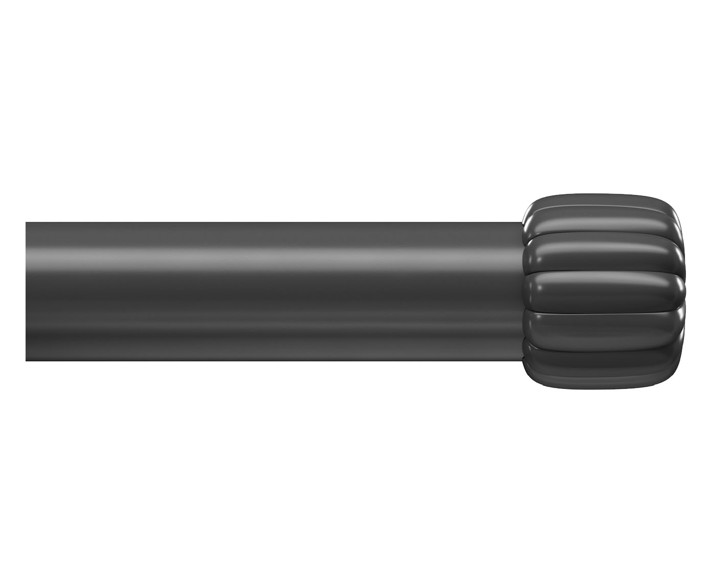 Var&atilde;o de Cortina Extens&iacute;vel Cleo Preto image number 1