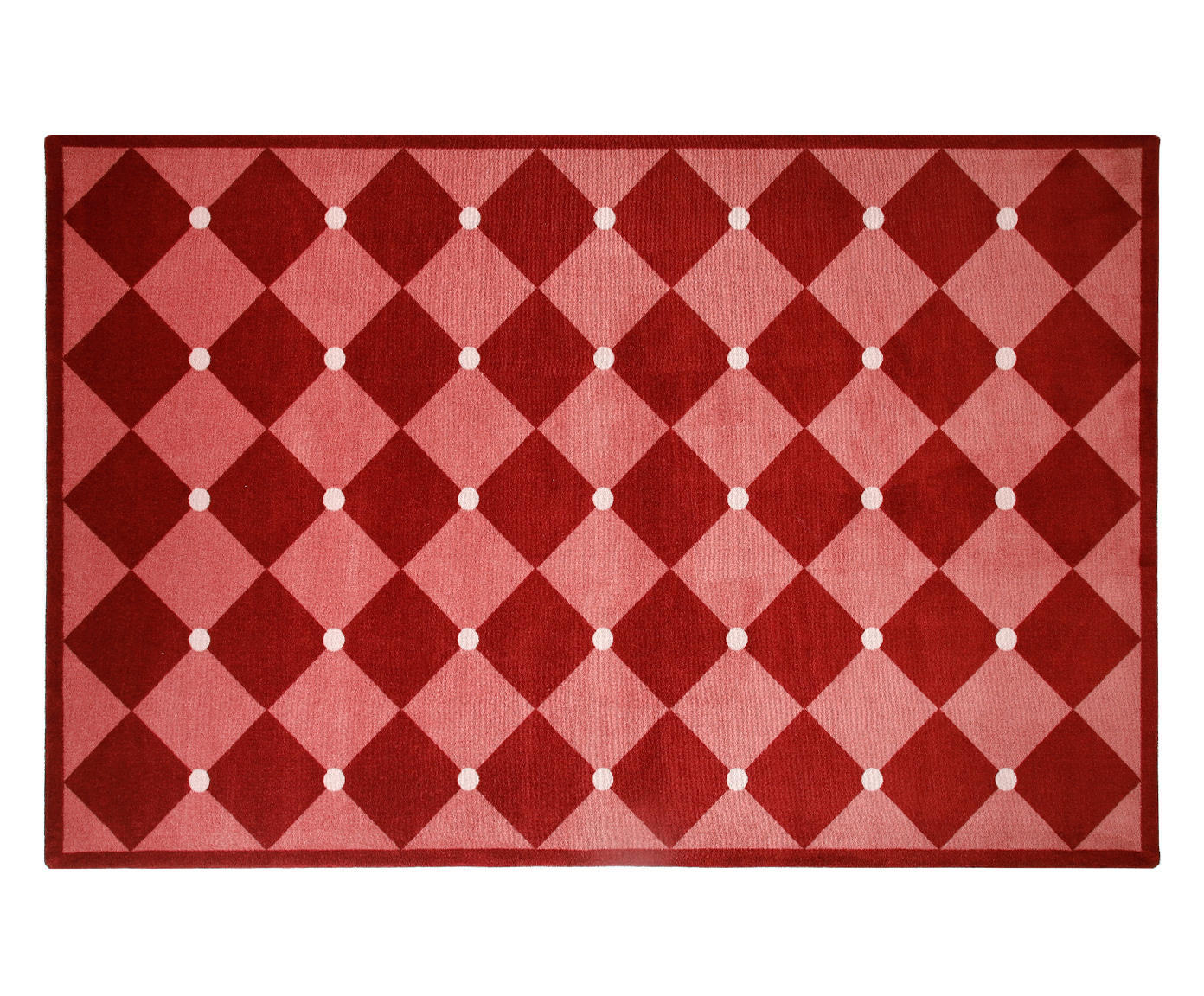 Tapete Xadrez Vermelho - image 0