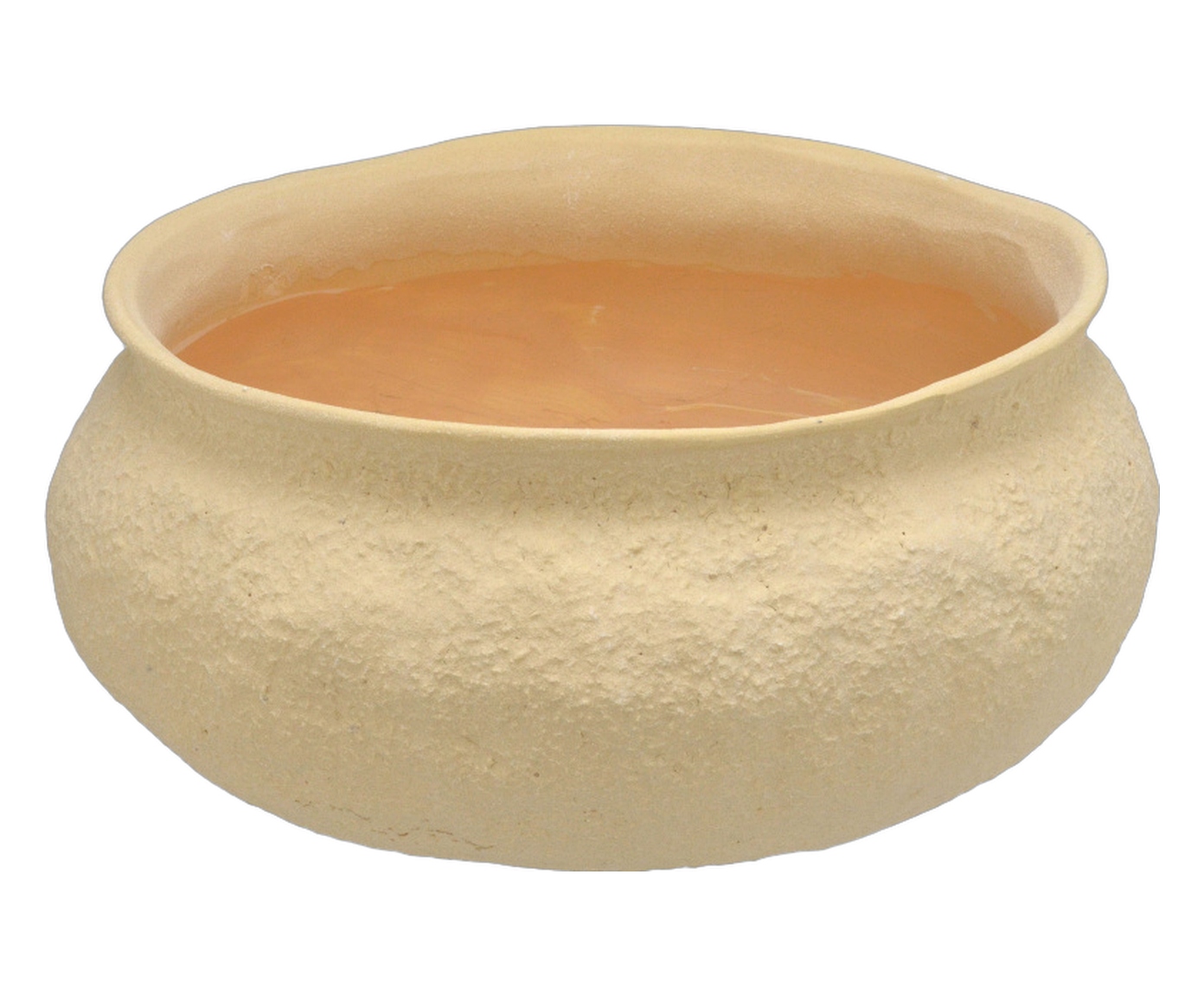 Cachepot Decorativo Floriva Creme - image 0