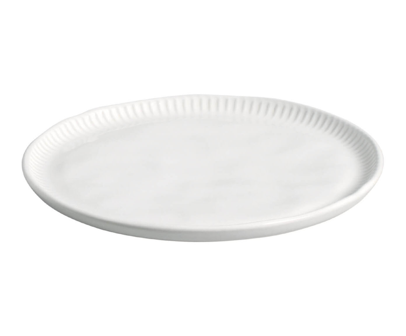 Jogo de Pratos para Sobremesa Linhas New White - image 1
