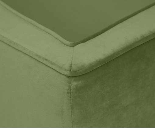 Sof&aacute; Day Bed Bergamo em Veludo - Verde image number 12