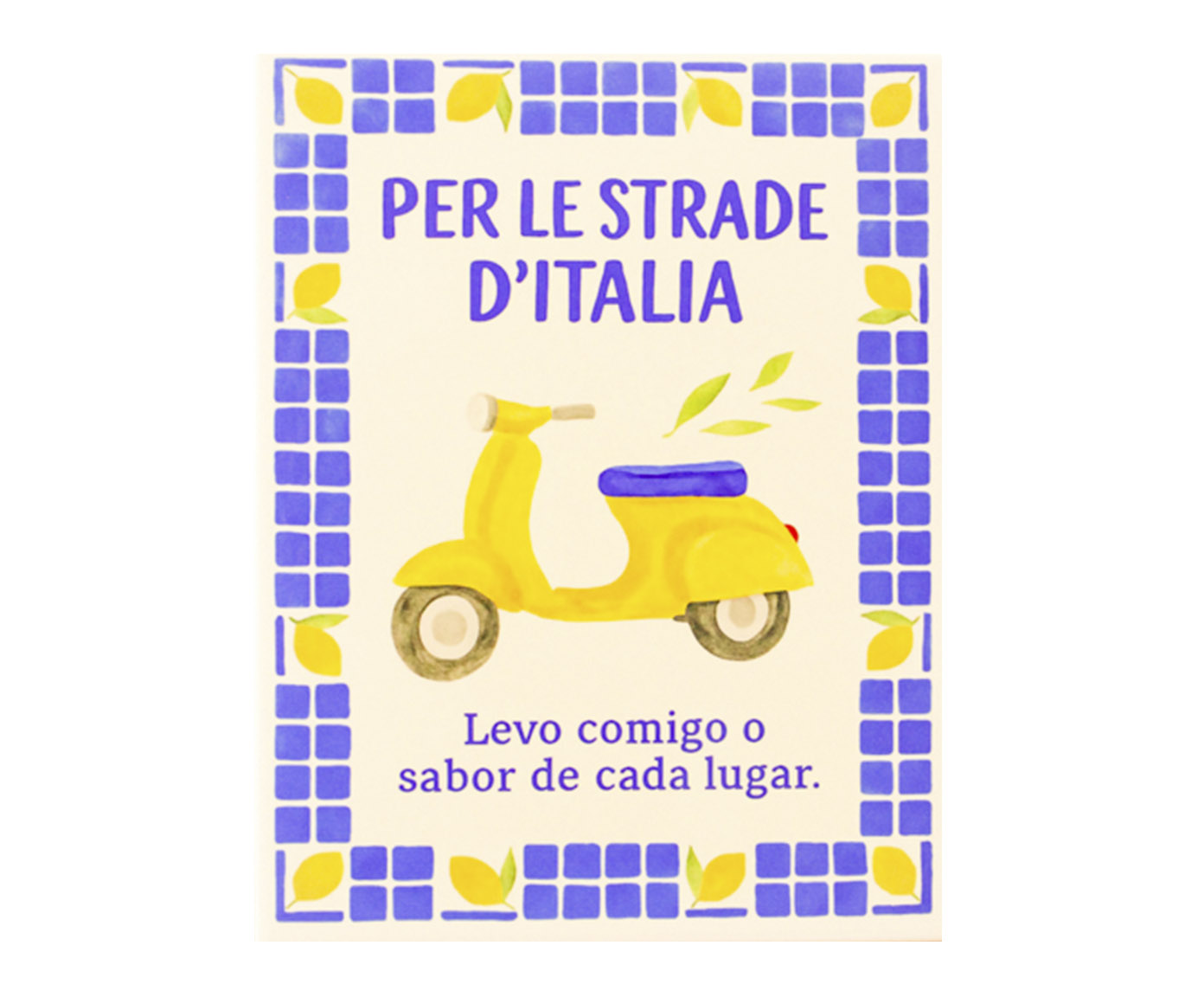 Azulejo Decorativo "Per Le Strade D'Italia" - image 0