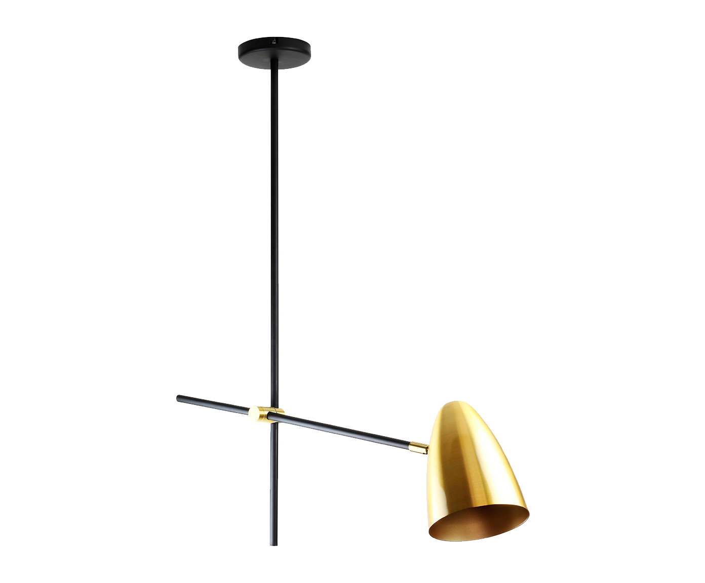 Pendente Catherine Dourado e Preto - Bivolt - image 0