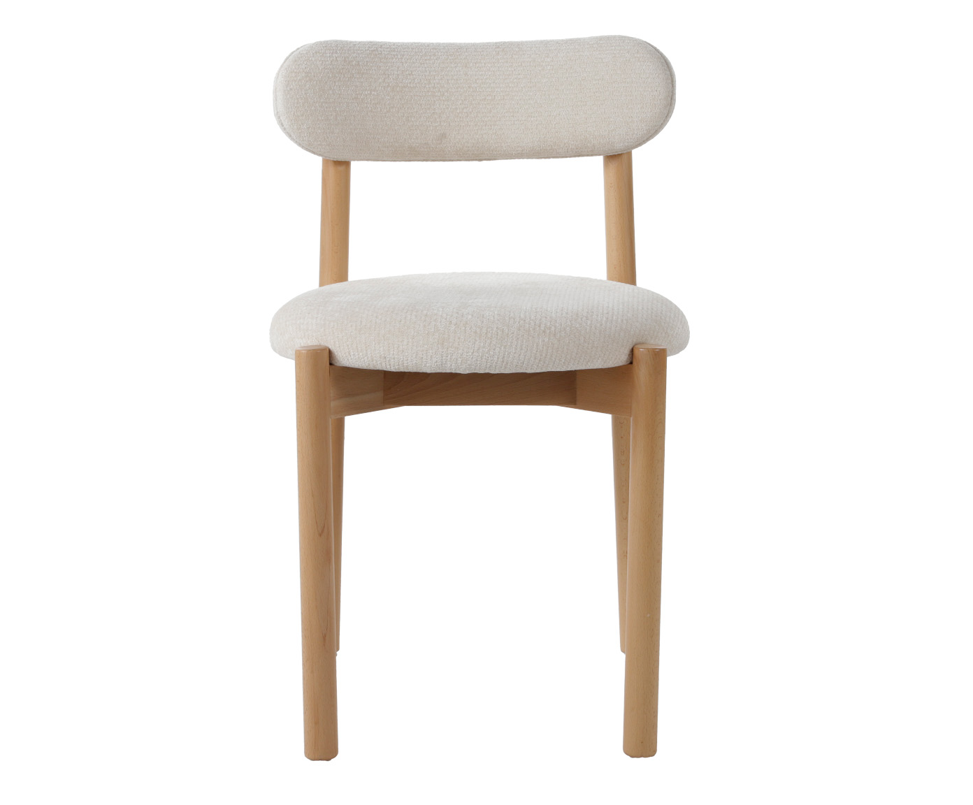 Cadeira Atria Natural e Off White image number 2