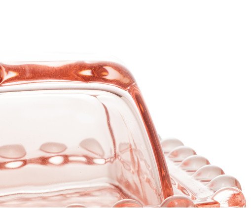 Manteigueira em Cristal Pearl Rosa image number 4