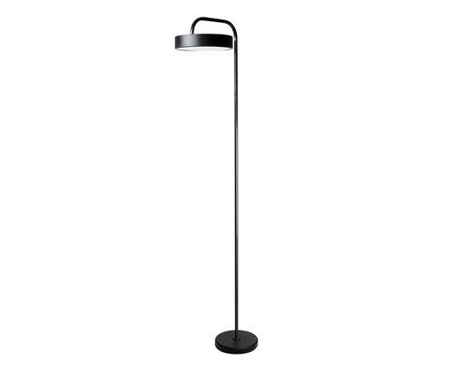 Lumin&aacute;ria de Ch&atilde;o em Led 13W Livia Preta - Bivolt - image 0