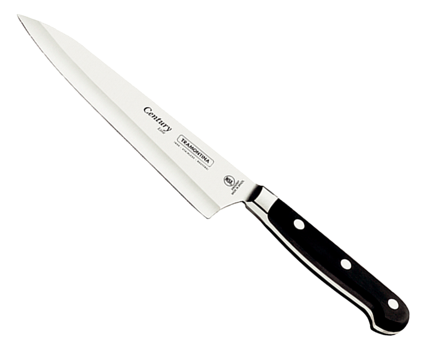 Faca para Fatiar em Inox Agile 7" - Preta - image 0