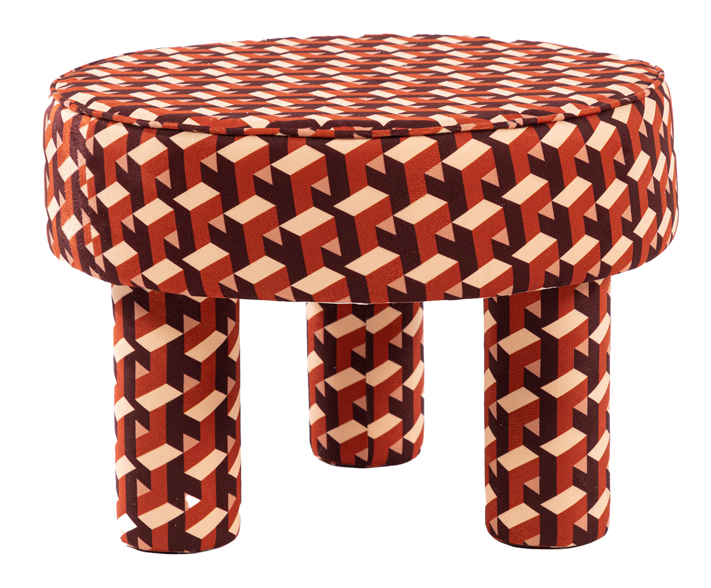 Puff Redondo Bold Urbe Terracota image number 3
