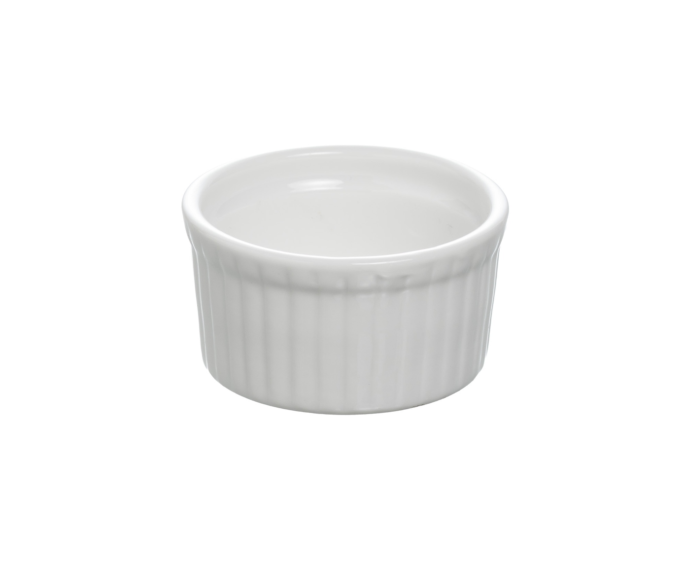 Jogo de ramequins Blanc em porcelana branco - image 1