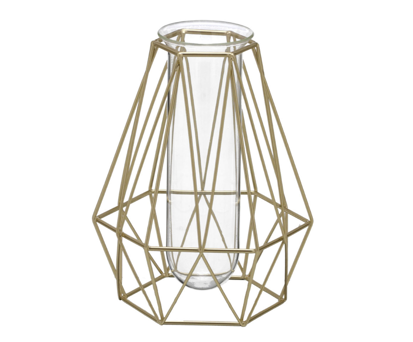 Vaso Decorativo Dourado - image 0