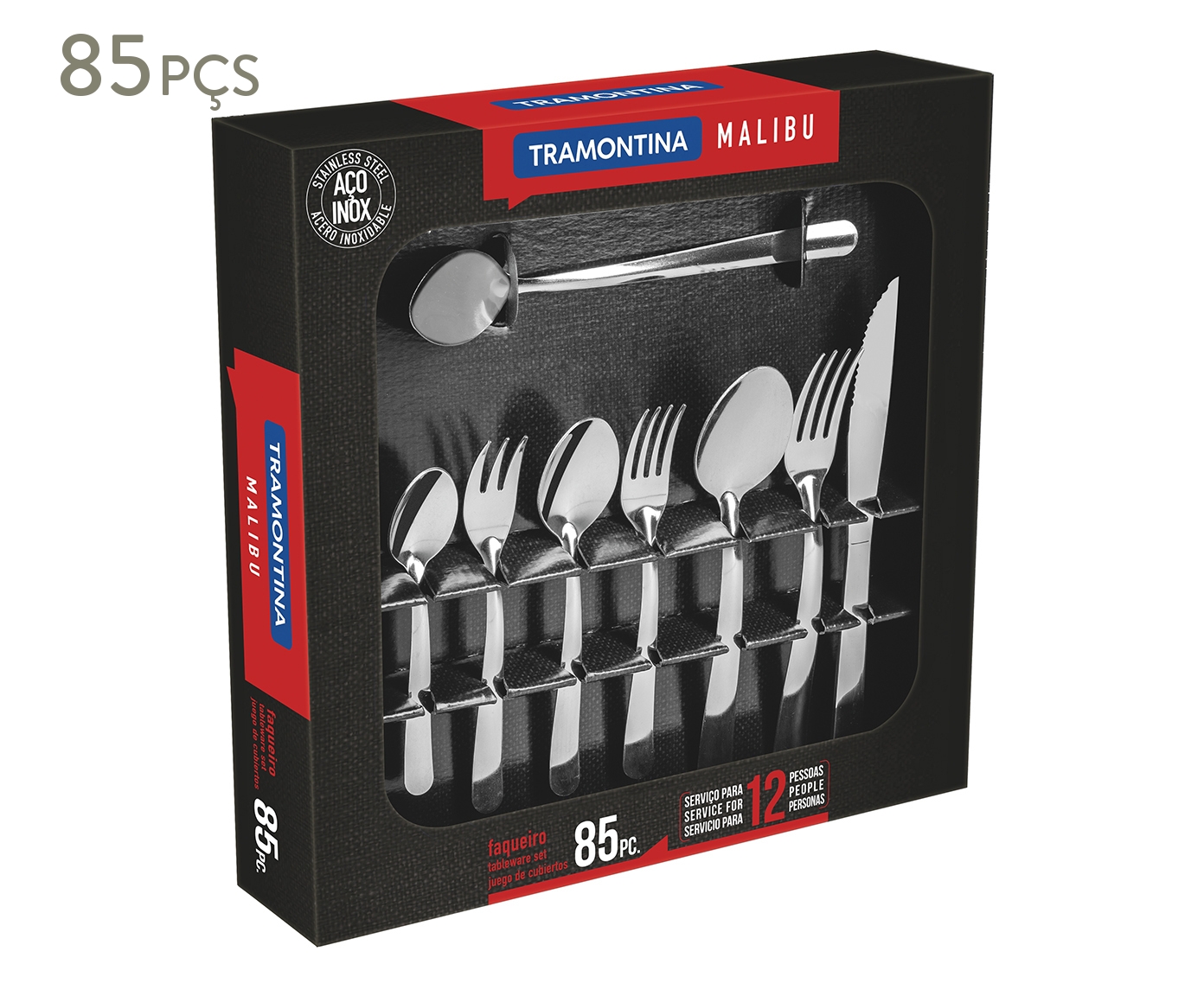Faqueiro em Inox Malibu - image 0