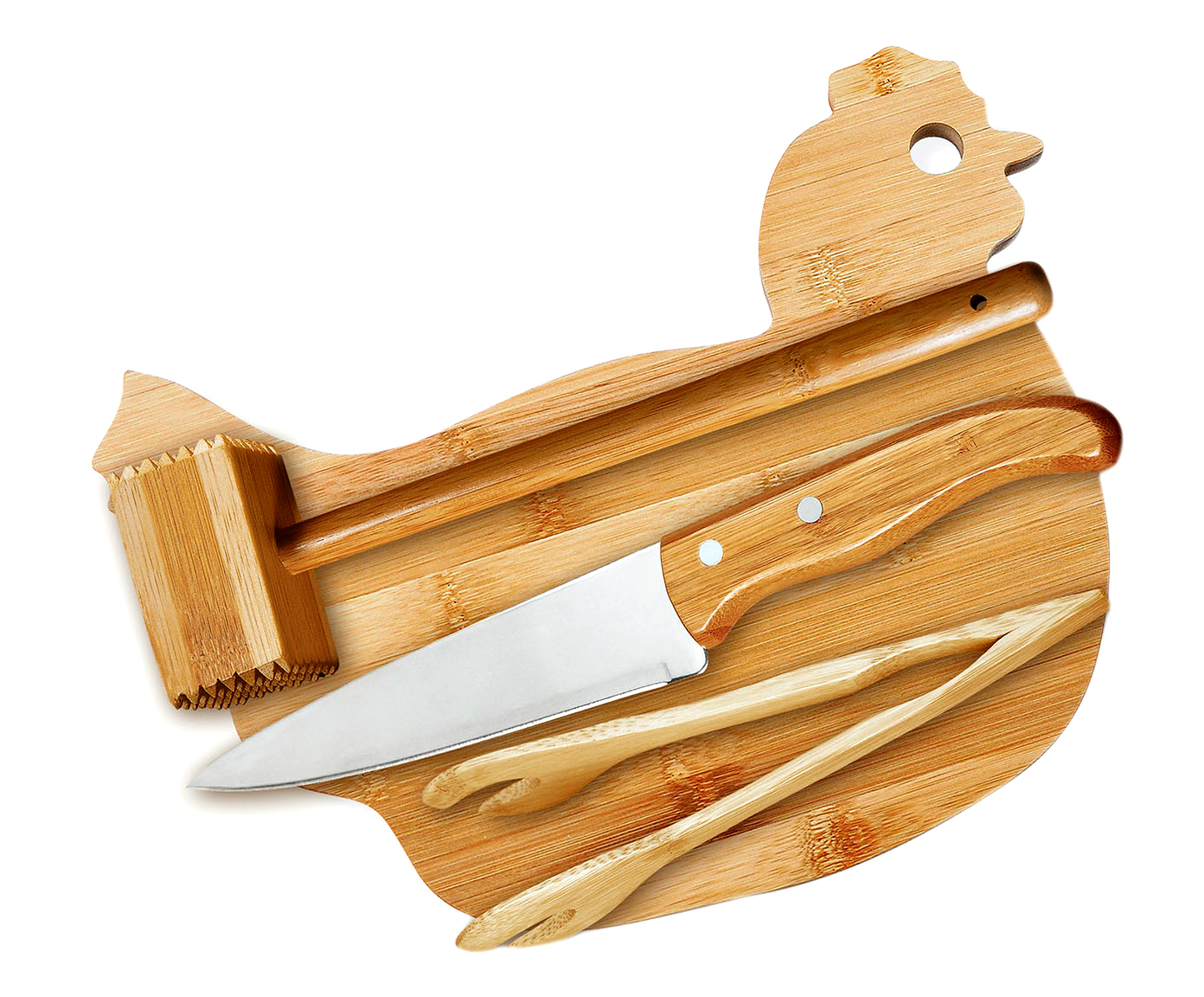 Jogo de Utens&iacute;lios para Cozinha em Inox Marzio'S Chicken Lux - image 0