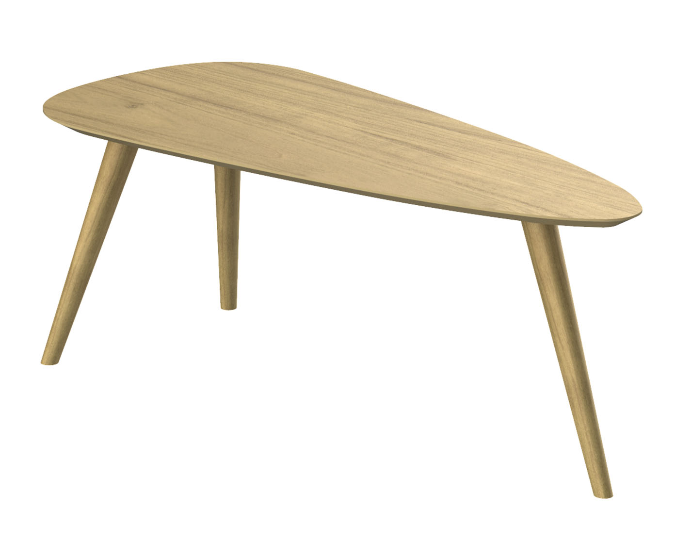 Mesa de Centro Ciclo Triangular Freijo II - image 0