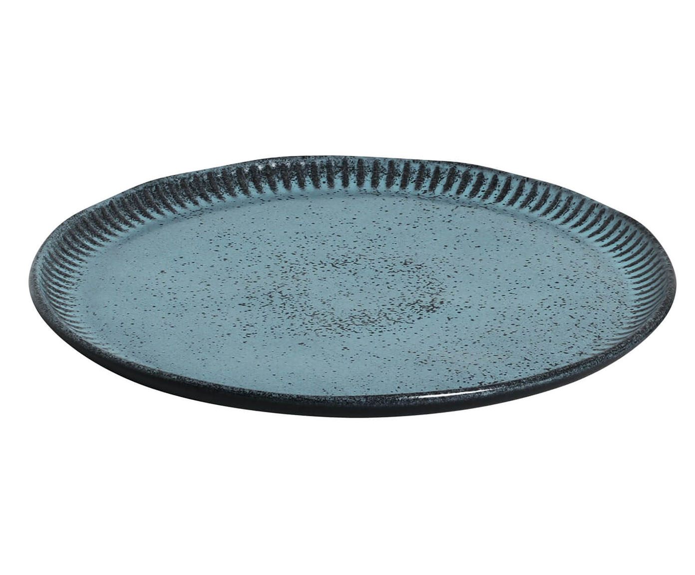 Jogo de Pratos Raso Linhas Night Sky Azul - image 1