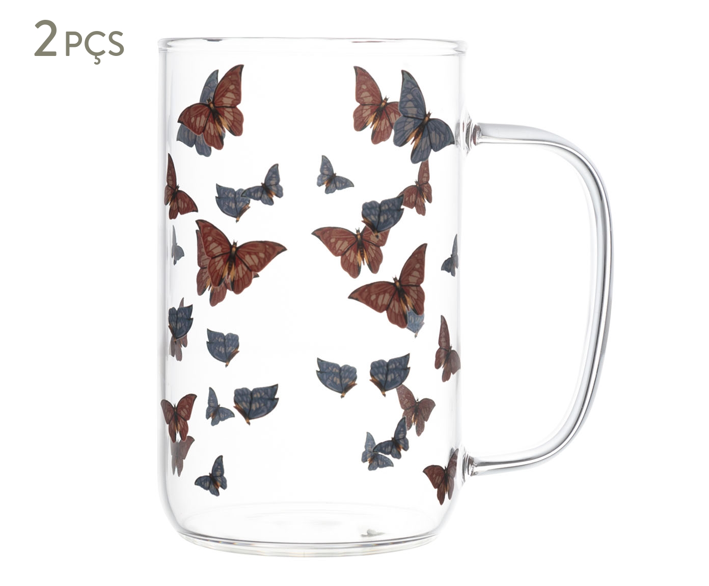 Jogo de Canecas Butterfly - image 0