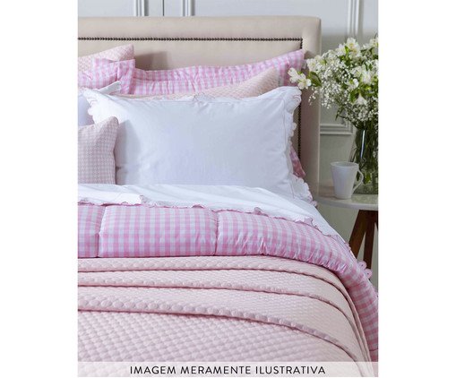 Edredom Laurin Rosa 200 Fios image number 2
