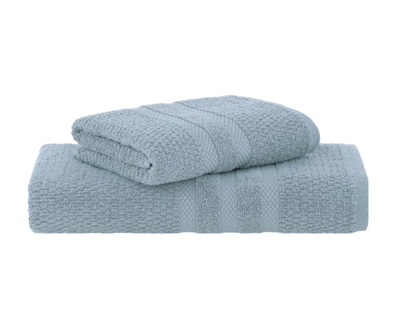 Jogo De Toalhas Vanilla Extra Soft Gigante Azul 2 Pe&ccedil;as - image 0