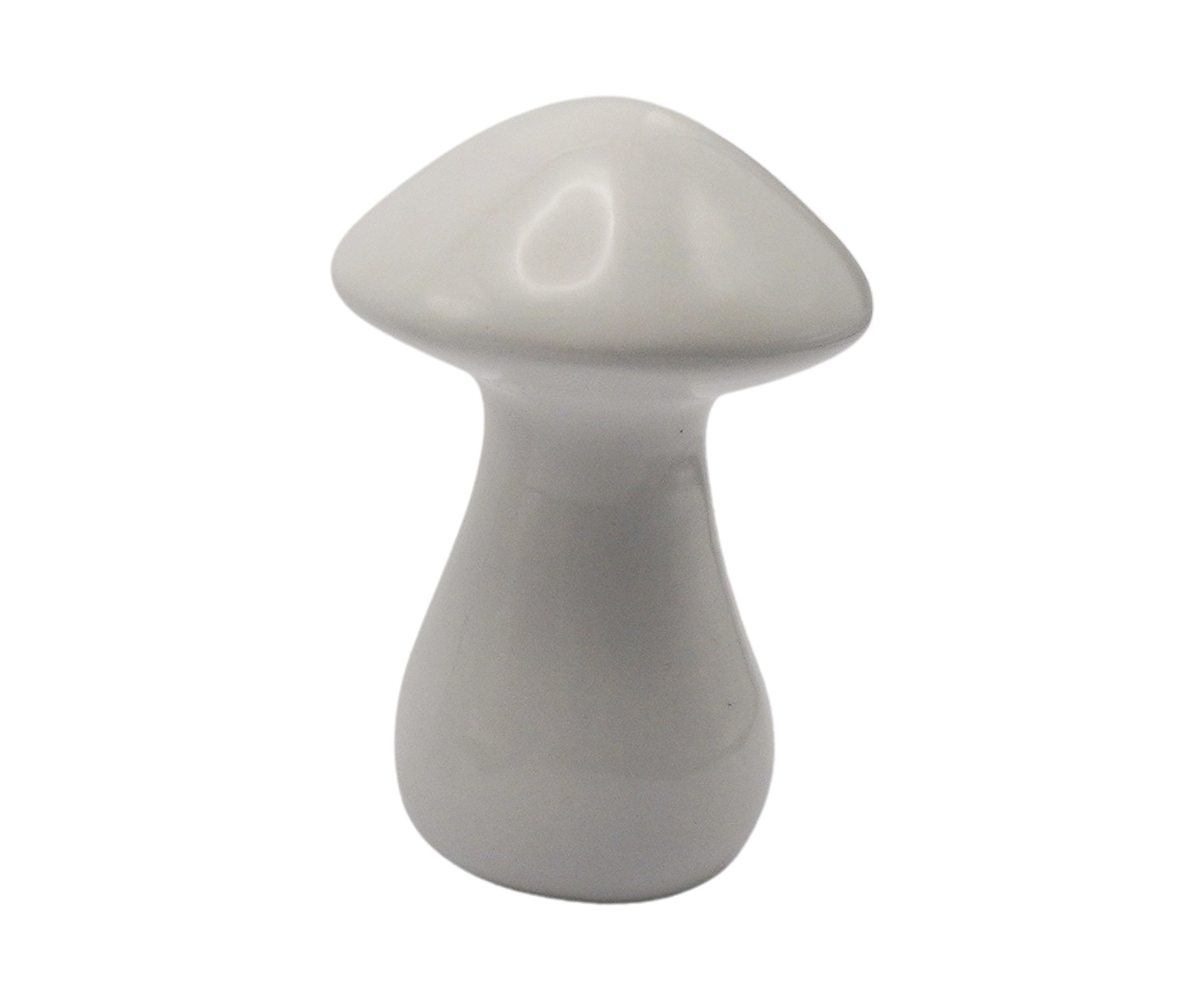 Escultura Cogumelo Fairy Branca - 9 cm - image 0