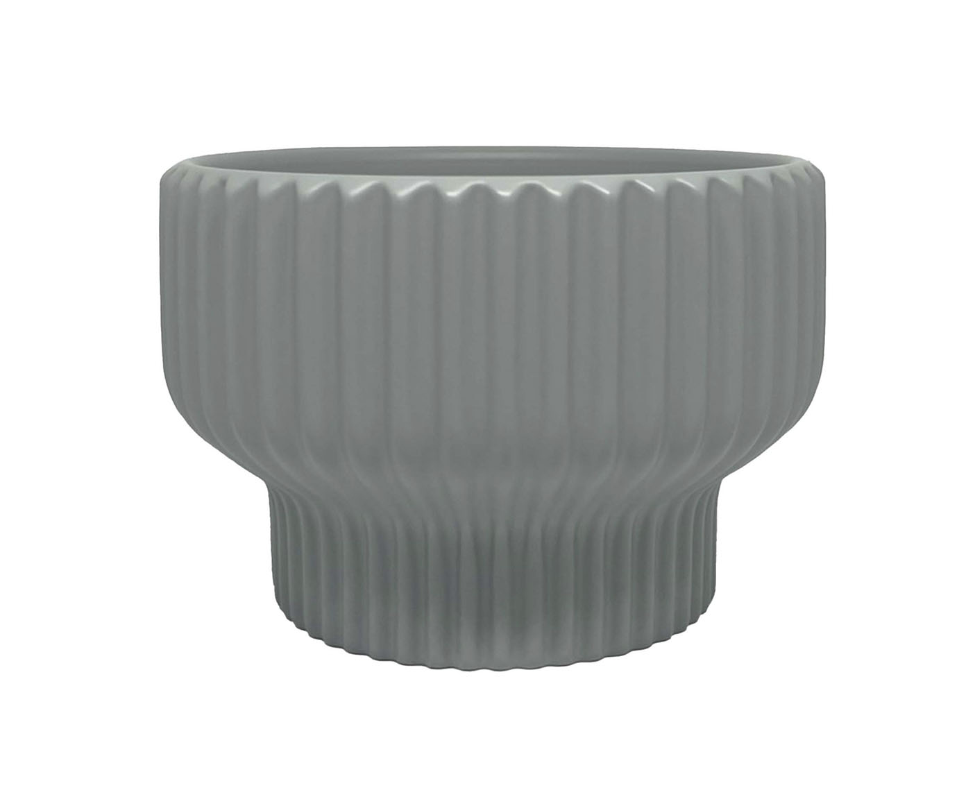 Vaso Modern Stripes Cinza - image 1