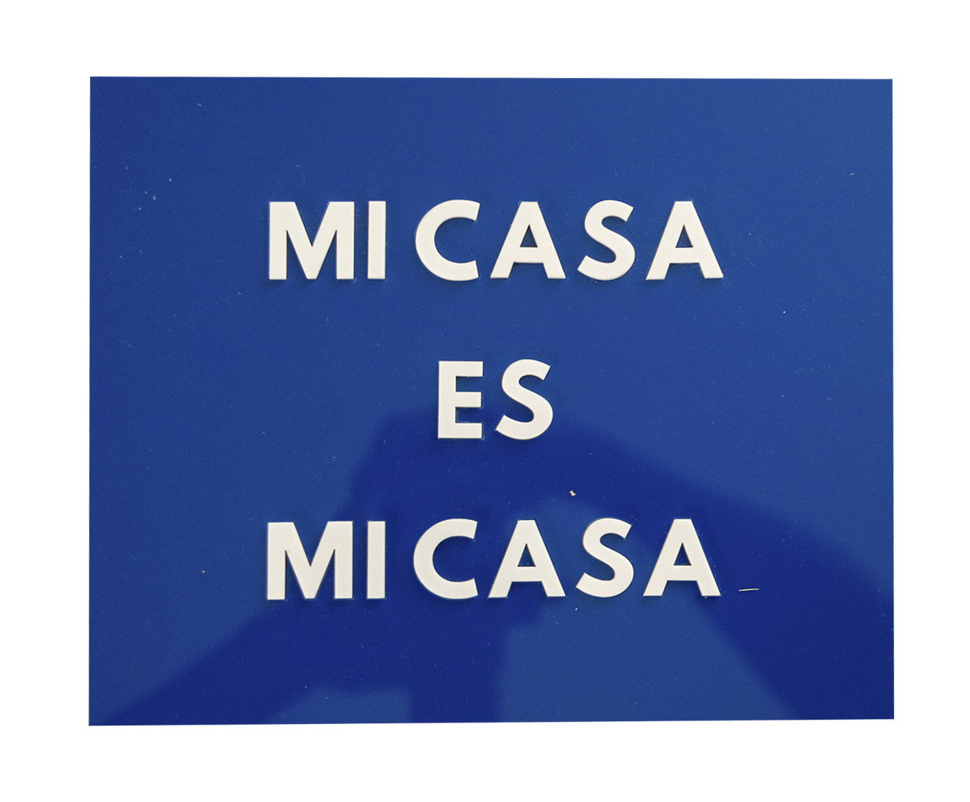 Placa Decorativa em Acr&iacute;lico "Mi Casa Es Mi Casa" - image 0