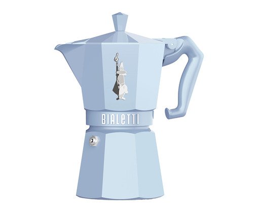 Cafeteira Moka Express Exclusive Azul image number 0