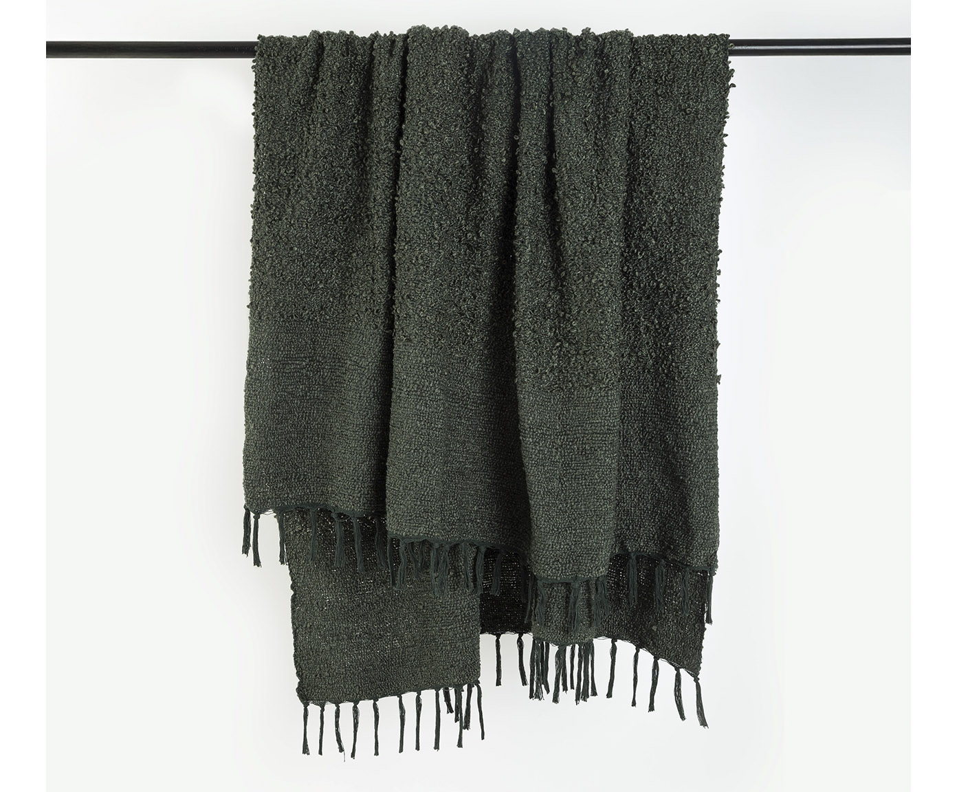 Manta Boucle Verde image number 3