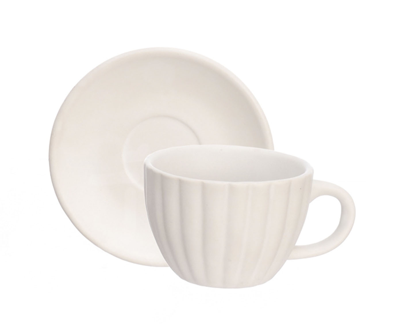 Jogo de X&iacute;cara para Caf&eacute; Bella Branca - image 1