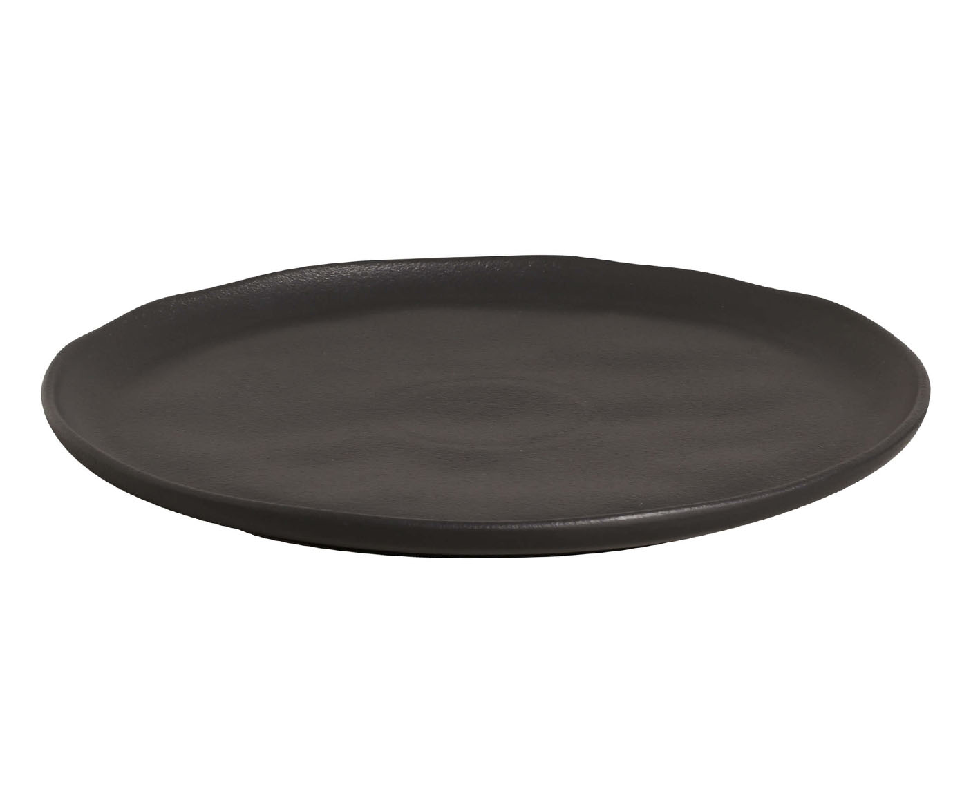 Jogo de Pratos Raso Bio Matte Preto - image 1