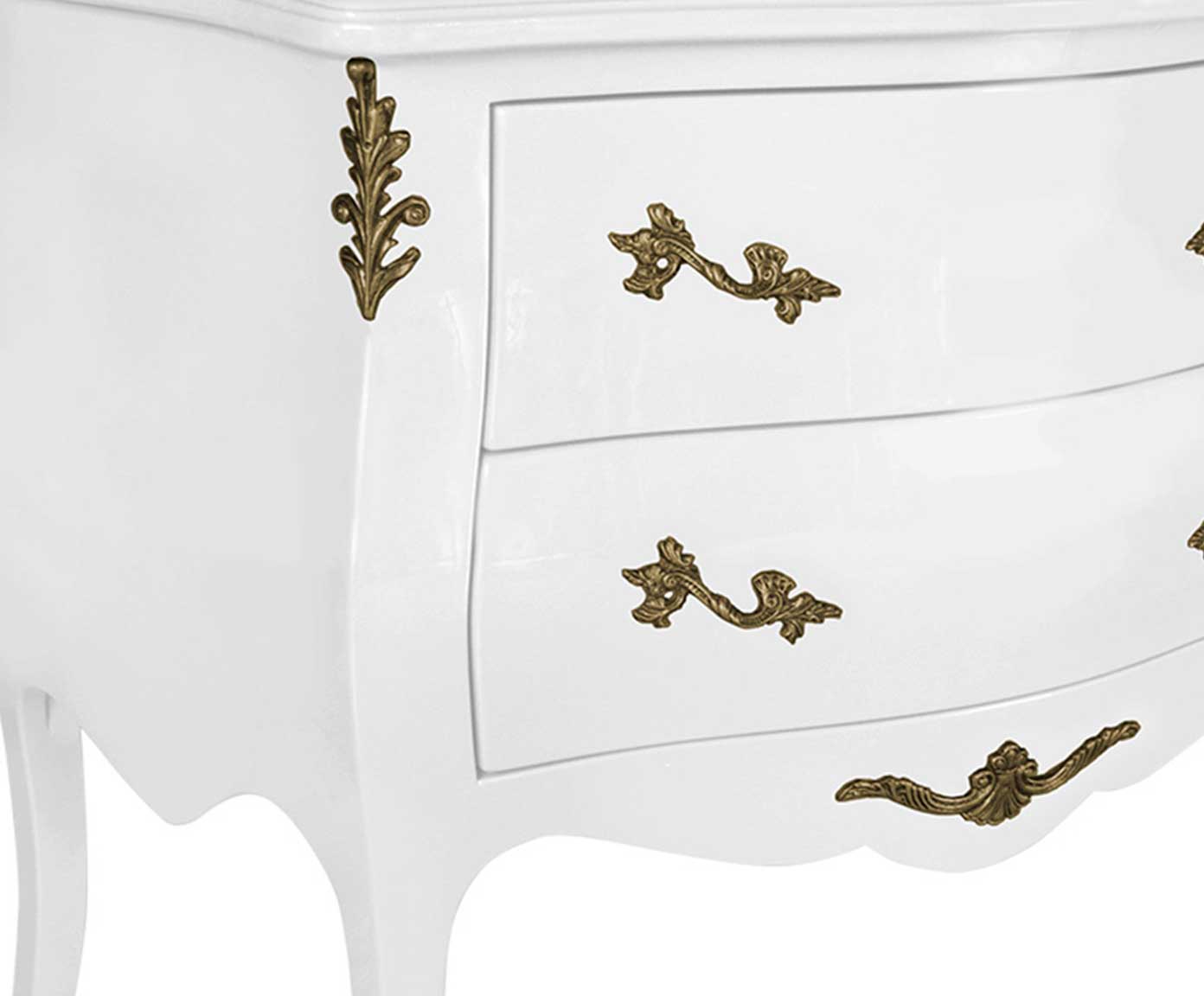 C&ocirc;moda Bomb&ecirc; Gorkem - Branco - image 1