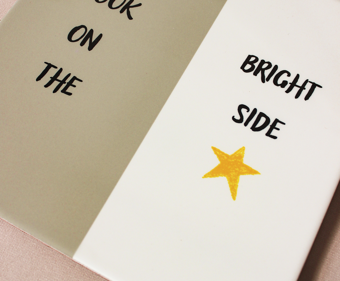 Azulejo Decorativo "Look On The Bright Side" - image 1