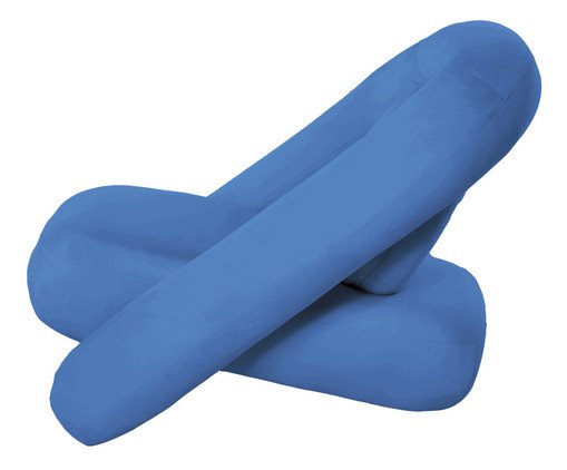 Poltrona Adele Veludo Azul image number 2