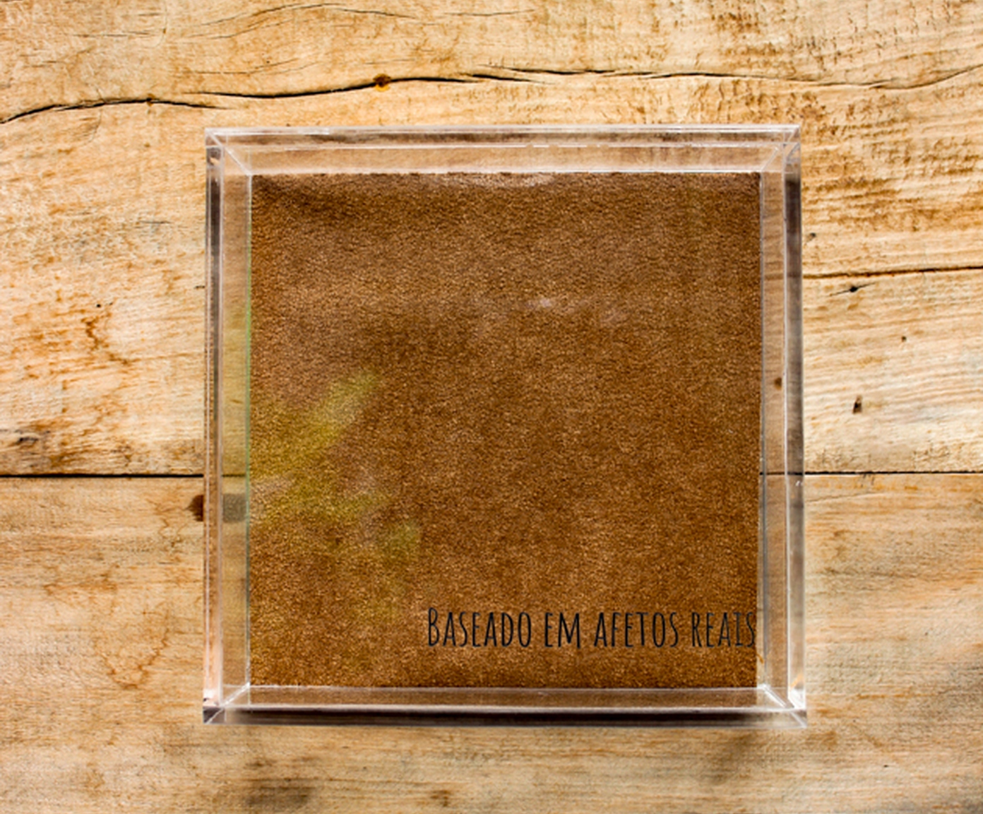 Quadro em Acr&iacute;lico "Baseado em Afetos Reais" - image 1