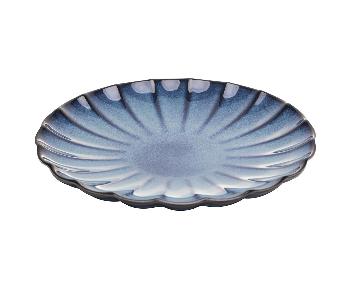 Prato para Sobremesa Scallop Azul - image 1
