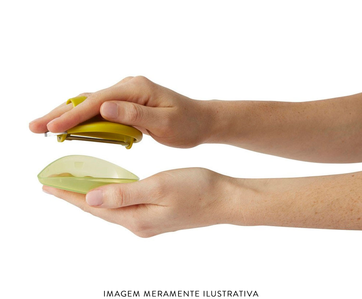 Descascador de Vegetais em Inox Zester Chef 'N Palm Zester - image 1
