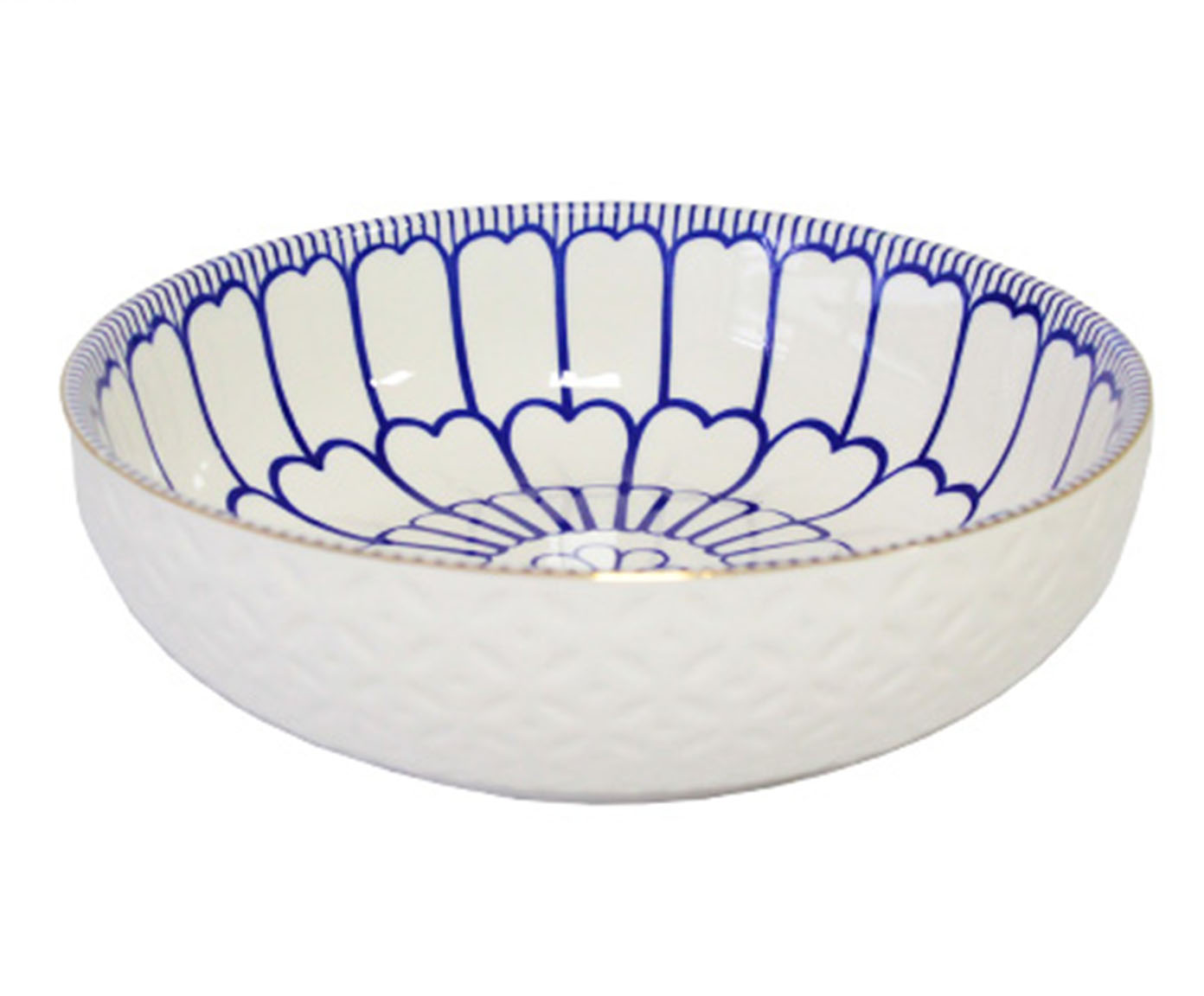 Bowl em Porcelana Paros Al Mare Azul - image 0