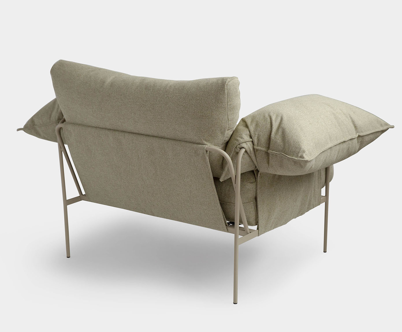 Poltrona Confort&aacute;vel Asa Dark Sage Taupe - image 1
