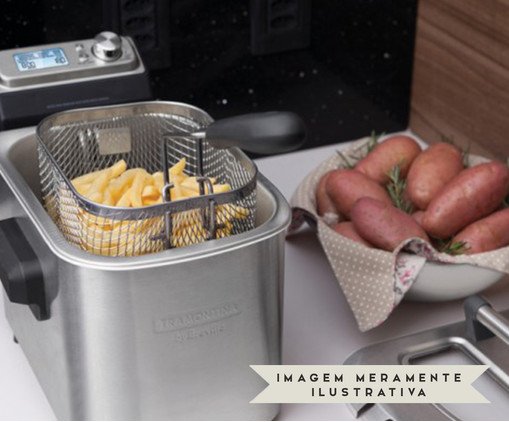 Fritadeira El&eacute;trica Smart Prata by Breville image number 4