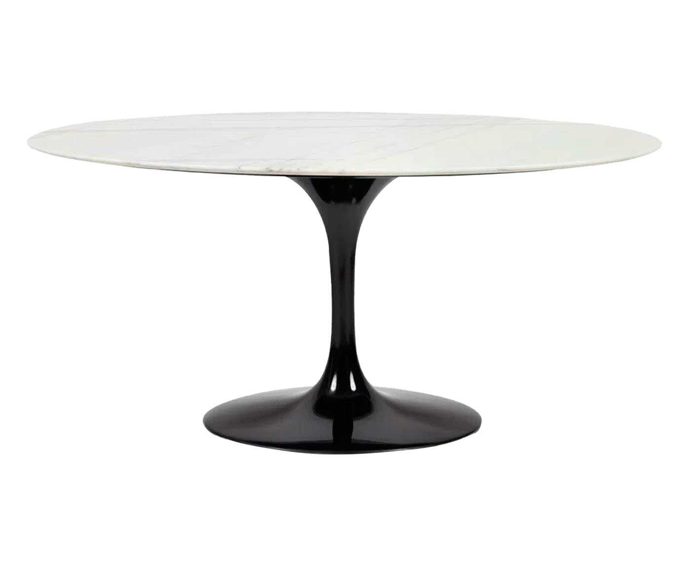 Mesa Saarinen Oval Espirito Santo Base Preta image number 3